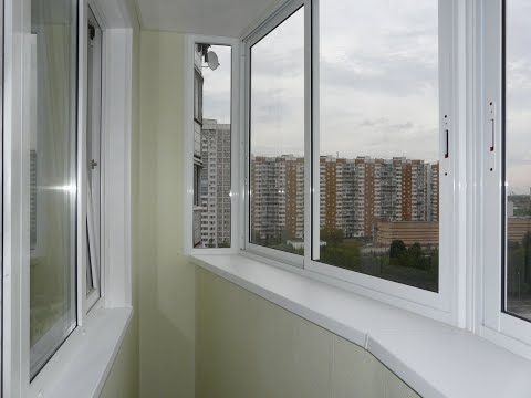 Холодное остекление алюминиевыми окнами с шумопонижающими отливами и с выносом в Красногорске